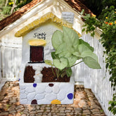 House and Plant Resin Gift